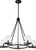 Nuvo Lighting - 60-8258 - Five Light Chandelier - Valentine - Black