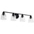 Nuvo Lighting - 60-8604 - Four Light Vanity - Grayson - Matte Black