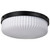 Nuvo Lighting - 60-8648 - Three Light Flush Mount - Solara - Matte Black