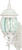 Nuvo Lighting - 60-888 - Three Light Outdoor Wall Lantern - Central Park - White