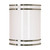 Nuvo Lighting - 62-1645 - LED Wall Sconce - Glamour - Brushed Nickel