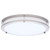 Nuvo Lighting - 62-1876 - LED Flush Mount - Glamour - Brushed Nickel