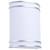 Nuvo Lighting - 62-1885 - LED Wall Sconce - Glamour - Brushed Nickel