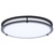 Nuvo Lighting - 62-1977 - LED Flush Mount - Glamour - Black
