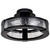 Nuvo Lighting - 62-2001 - LED Semi Flush Mount - Darrow - Matte Black