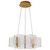 Nuvo Lighting - 62-2403 - LED Chandelier - Kenzo - Polished Anodized Bronze