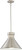 Nuvo Lighting - 62-852 - LED Pendant - Doral - Brushed Nickel / White Accents