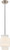Nuvo Lighting - 62-877 - LED Mini Pendant - Del - Brushed Nickel