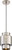 Nuvo Lighting - 62-888 - LED Mini Pendant - Del - Brushed Nickel