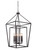Hudson Six Light Foyer Pendant (45836-OB)