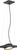 Nuvo Lighting - 62-996 - LED Pendant - Hawk - Black