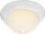 Nuvo Lighting - SF76-131 - Two Light Flush Mount - Textured White