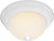 Nuvo Lighting - SF76-133 - Two Light Flush Mount - Textured White