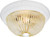 Nuvo Lighting - SF76-191 - Two Light Flush Mount - Textured White