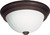 Nuvo Lighting - SF76-247 - Two Light Flush Mount - Old Bronze
