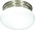 Nuvo Lighting - SF76-601 - One Light Flush Mount - Brushed Nickel