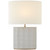 Visual Comfort Signature - KW 3682PRW-L - One Light Table Lamp - Struttura - Porous White