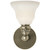 manufacturer_finish:Antique Nickel|manufacturer_glass:2.25 x 5.75 x 4.5 White Glass Desk Shade