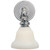 manufacturer_finish:Chrome|manufacturer_glass:2.25 x 5.75 x 4.5 White Glass Desk Shade