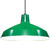 Nuvo Lighting - SF76-660 - One Light Pendant - Green / White Interior