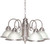 Nuvo Lighting - SF76-695 - Five Light Chandelier - Brushed Nickel