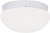 Nuvo Lighting - SF77-987 - Two Light Flush Mount - White
