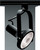 Track Heads Black One Light Track Head (TH225)