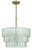 Craftmade - 48694-SB - Nine Light Pendant - Museo - Satin Brass
