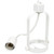 Track Lighting Kits White Three Light Track Kit (TK316)