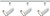 Nuvo Lighting - TK322 - Three Light Track Kit - Track Lighting Kits White - White