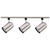 Track Lighting Kits Brushed Nickel Three Light Track Kit (TK342)