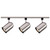 Track Lighting Kits Brushed Nickel Three Light Track Kit (TK342)