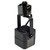 Track Lighting Kits Black Three Light Track Kit (TK346)