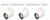 Nuvo Lighting - TK348 - Three Light Track Kit - Track Lighting Kits White - White