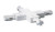 Nuvo Lighting - TP150 - X Joiner - Track Parts - White