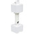Nuvo Lighting - TP259 - Sloped Ceiling Track Adapter - White