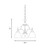 Herndon Three Light Chandelier (1-1000-3-SN)