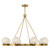 Savoy House - 1-1015-8-322 - Eight Light Chandelier - Darien - Warm Brass