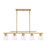 Calhoun Five Light Linear Chandelier (1-1023-5-322)