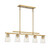 Calhoun Five Light Linear Chandelier (1-1023-5-322)