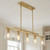Calhoun Five Light Linear Chandelier (1-1023-5-322)