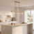 Calhoun Five Light Linear Chandelier (1-1023-5-322)