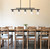 Calhoun Five Light Linear Chandelier (1-1023-5-89)