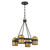 Savoy House - 1-1151-4-333 - Four Light Chandelier - Andover - Mediterranean Bronze and Riviera Brass