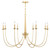 Savoy House - 1-1202-8-186 - Eight Light Chandelier - Stonecrest - French Gold