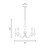 Champlain Five Light Chandelier (1-1361-5-322)