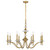 Savoy House - 1-1362-8-322 - Eight Light Chandelier - Champlain - Warm Brass