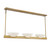 Savoy House - 1-1614-3-322 - Three Light Linear Chandelier - Fallon - Warm Brass
