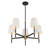 Brody Five Light Chandelier (1-1630-5-143)