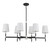 Brody Six Light Linear Chandelier (1-1631-6-173)